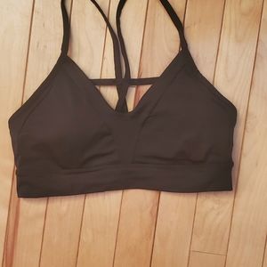 Black balance athletica bra (medium)